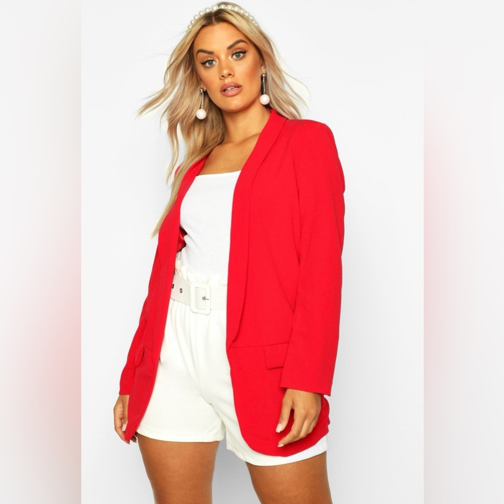 Fancy Red Blazer